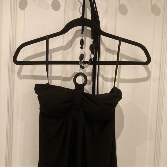 Beaded Halter Dress - Picture 2 of 3
